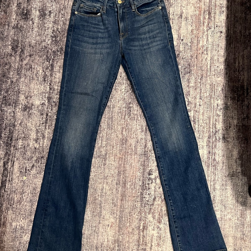 Frame Le Mini Boot Womens Jeans